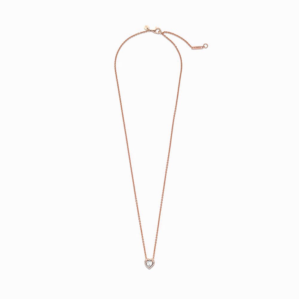 Collier coeur scintillant PND 388425C01