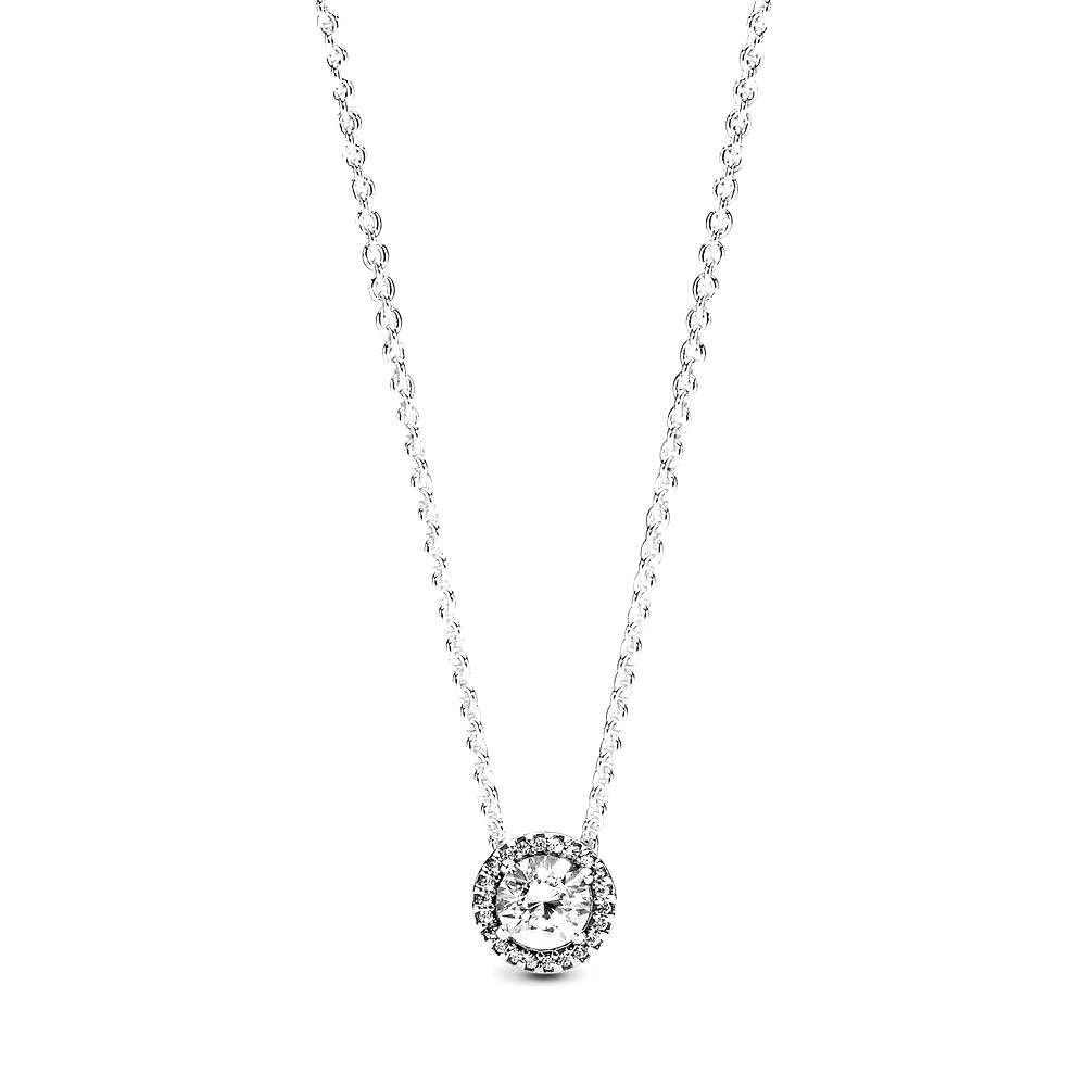 Collier rond rayons étincelants PND 396240CZ