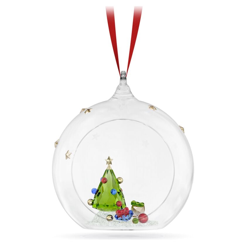 Weihnachts-Cheers-Baum und Geschenke-Ball-Ornament