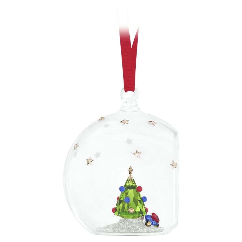 Weihnachts-Cheers-Baum und Geschenke-Ball-Ornament