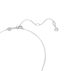 Meteora set, White, Rhodium plated