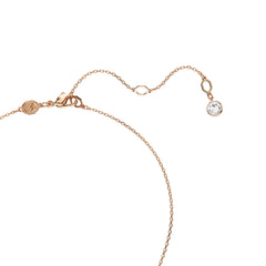 Meteora set, White, Rose gold-tone plated