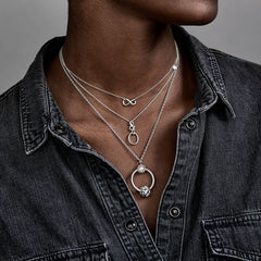 Collier en argent PND 590200 