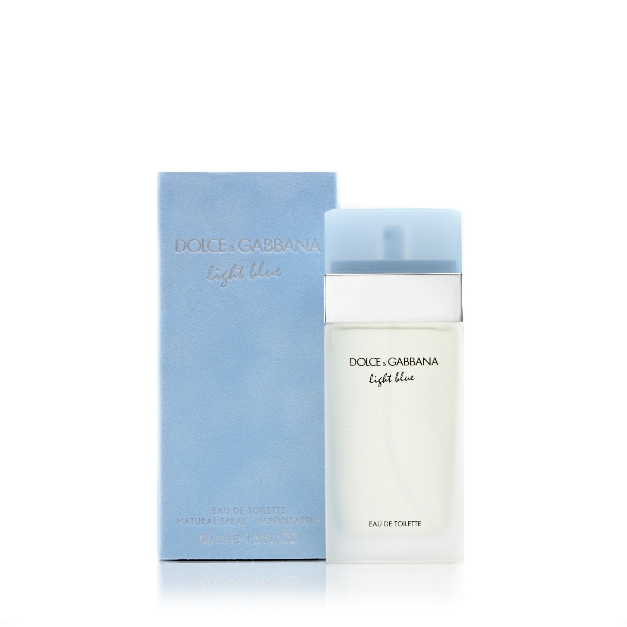 Vaporisateur d'eau de toilette bleu clair pour femme de D&amp;G