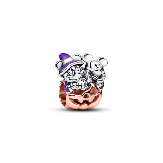 Pandora-Bedel Disney Mickey Mouse & Minnie Mouse Halloween-Kürbis 782816C01