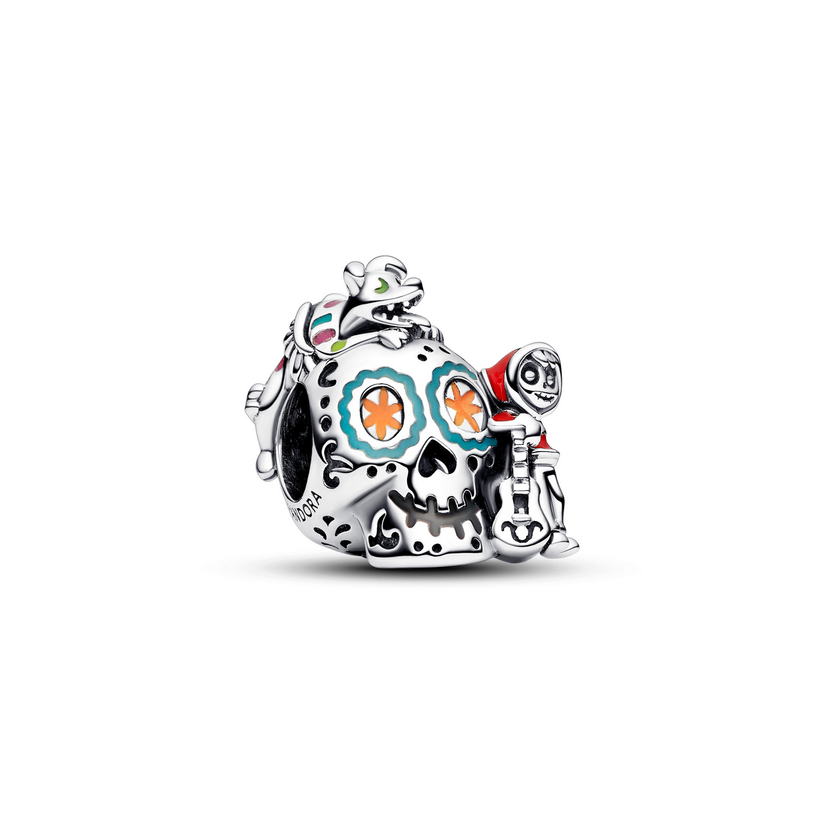 Pandora-Bedel Disney Pixar Coco Miguel & Dante Skull Glow-in-the-Dark 792817C01