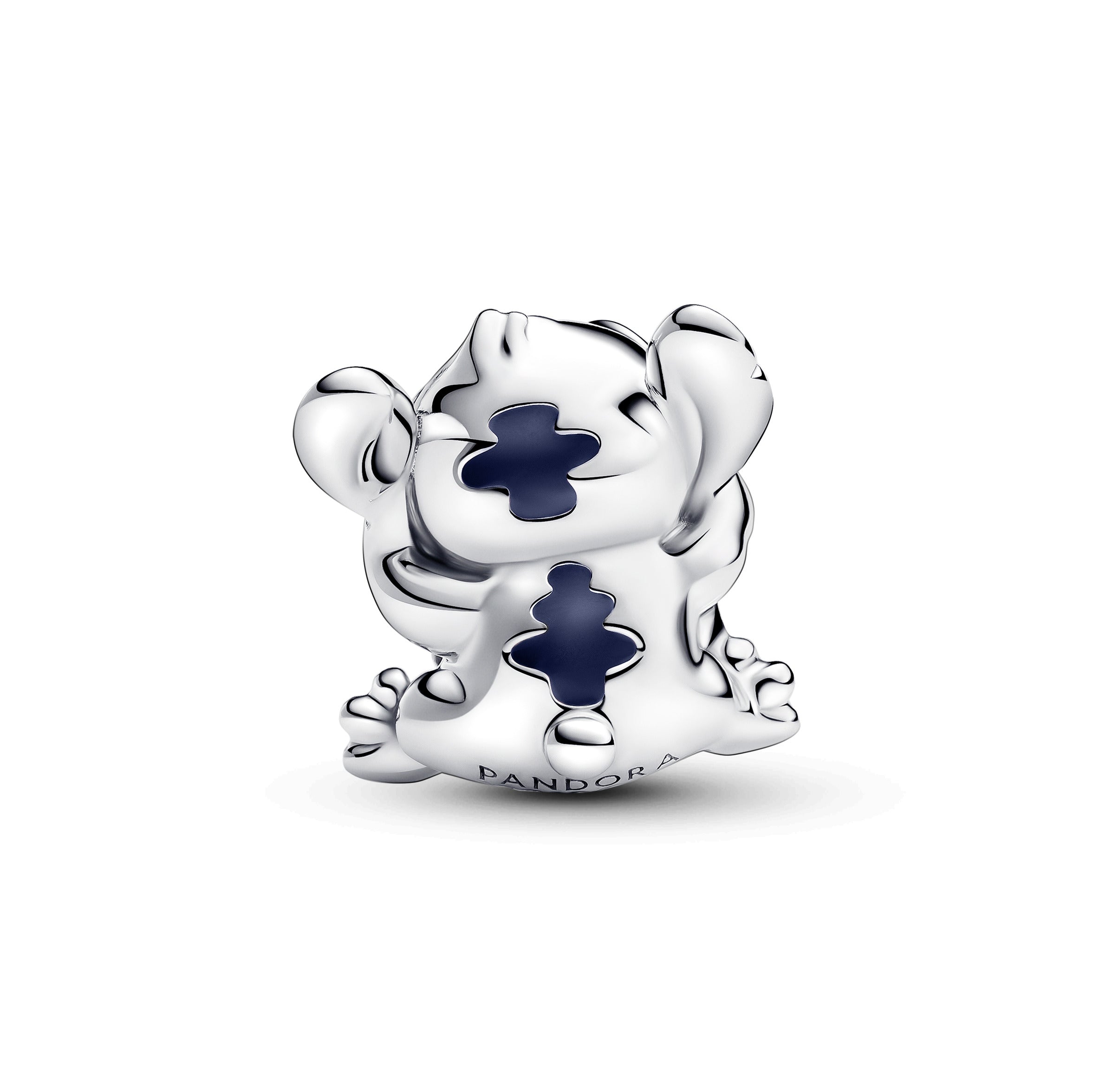 PND Disney Stitch Gâteau d'anniversaire en argent sterling avec breloque en émail 793189C01