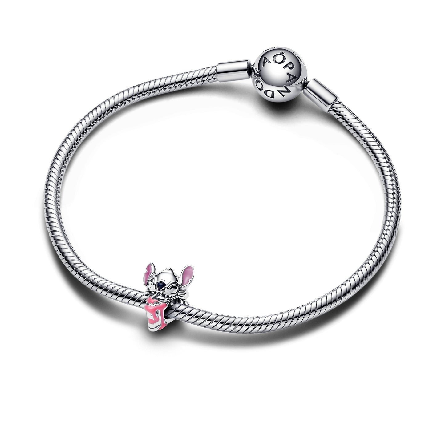 Pandora Disney Stitch Geburtstagstorte Sterlingsilber mit Emaille-Charm 793189C01