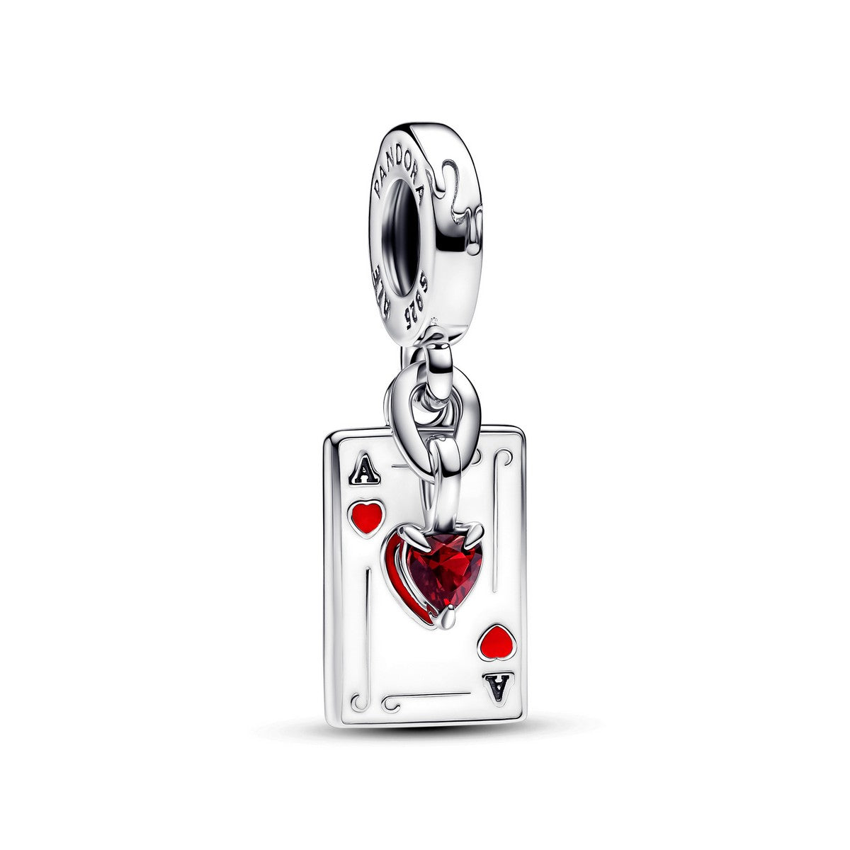 Pandora Disney Villains Queen of Hearts Doppelanhänger-Charm 793420C01