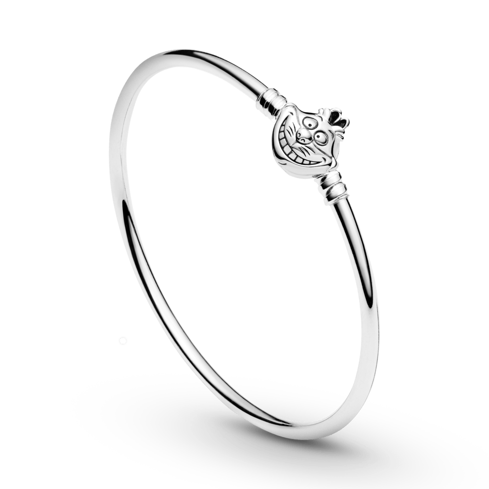 Pandora Moments Collection Grinsekatze-Verschlussarmband aus Disneys Alice im Wunderland