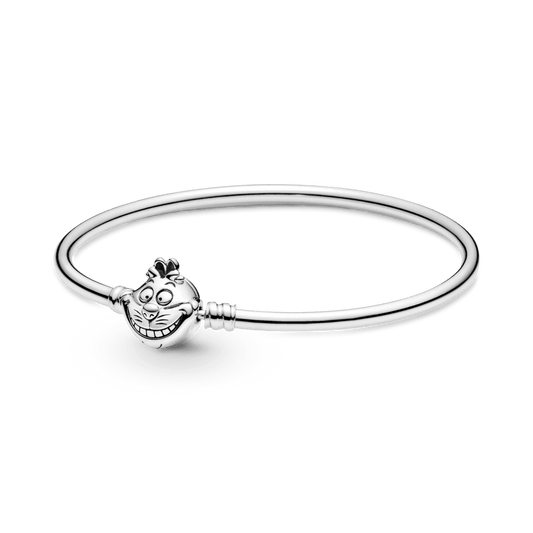 Pandora Moments Collection Grinsekatze-Verschlussarmband aus Disneys Alice im Wunderland