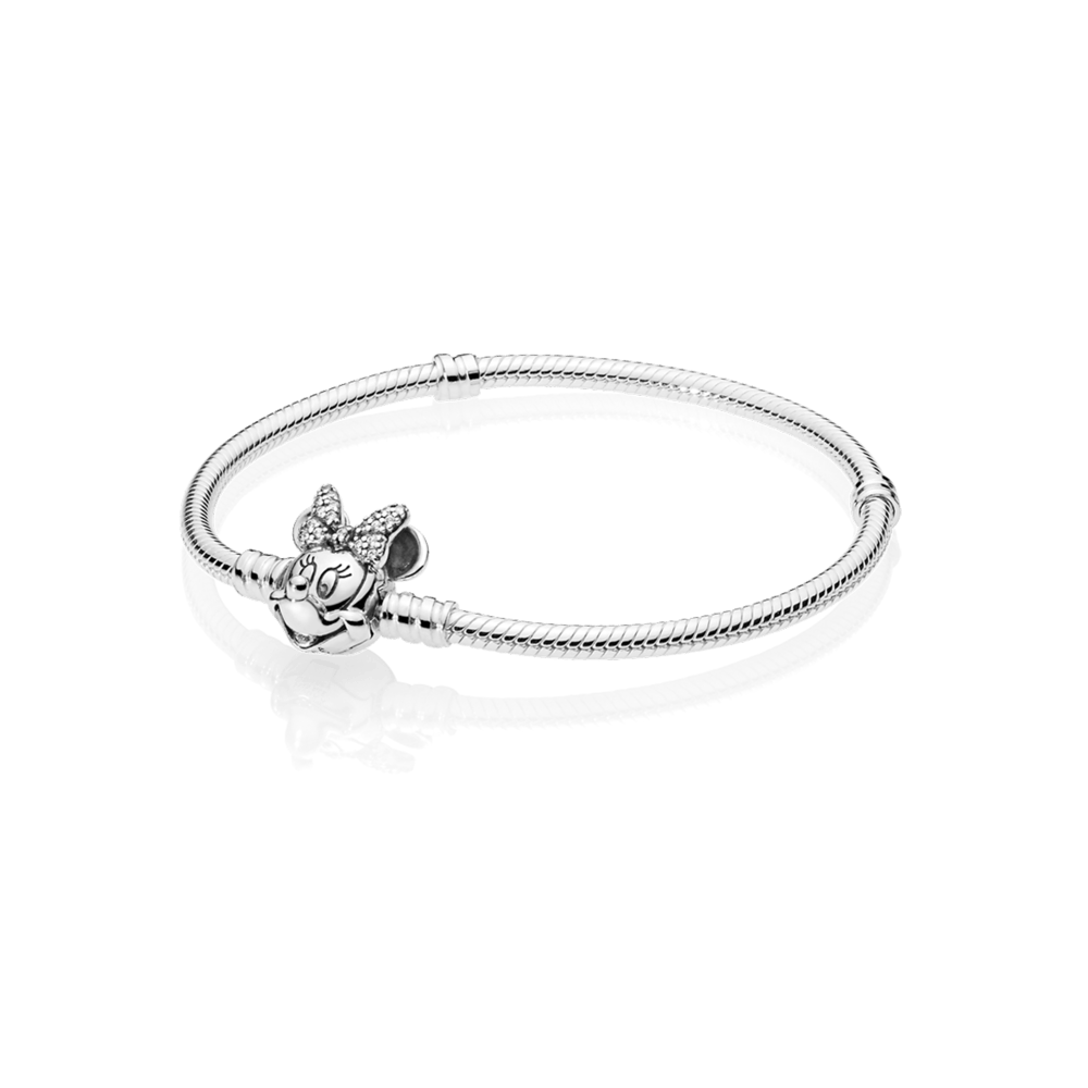 Pandora Moments-Armband aus der Disney-Kollektion mit der Silhouette von Minnie Mouse