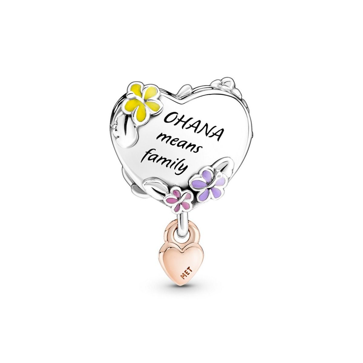 Pandora Disney Ohana Lilo & Stitch inspirierter Charm 781682C01