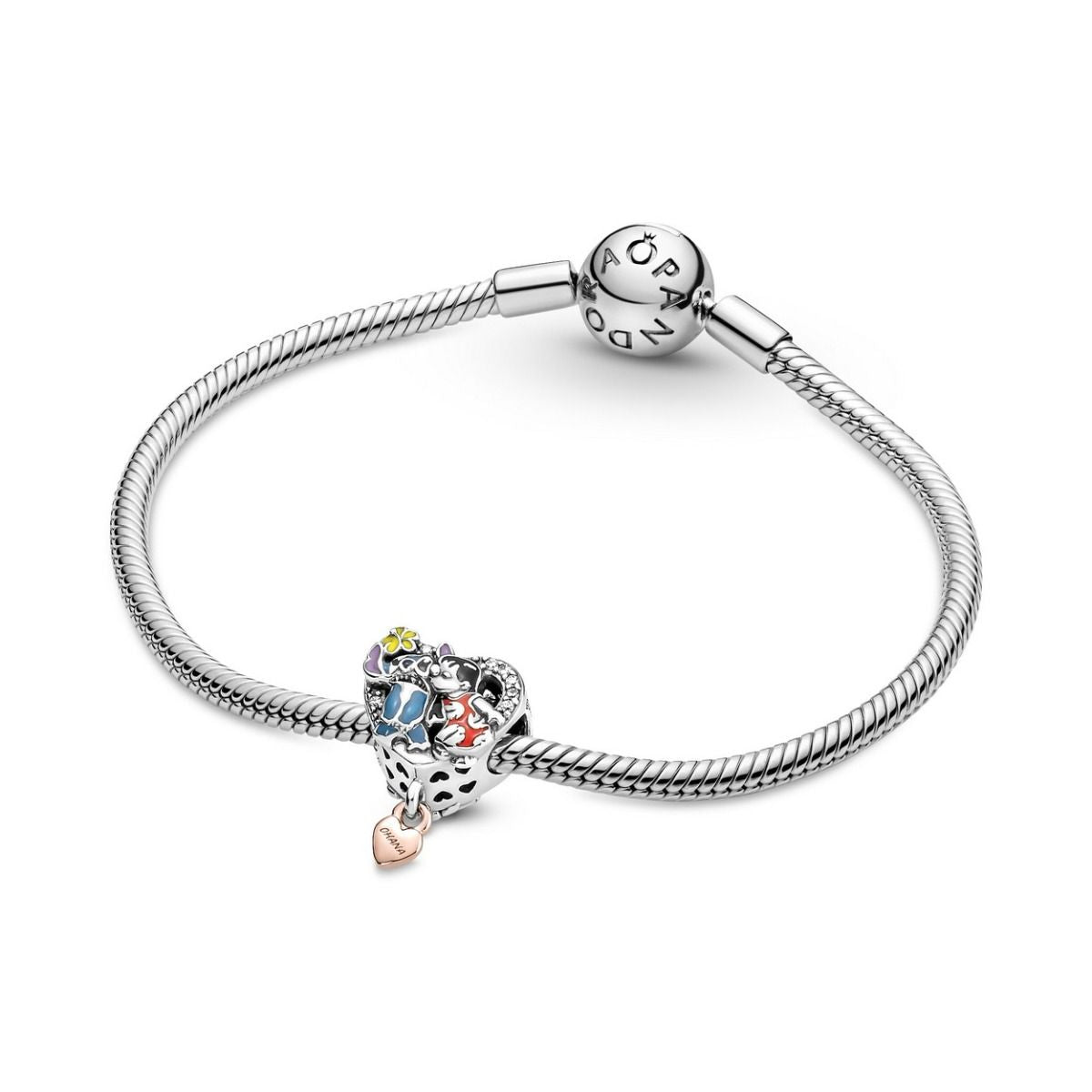 Pandora Disney Ohana Lilo & Stitch inspirierter Charm 781682C01