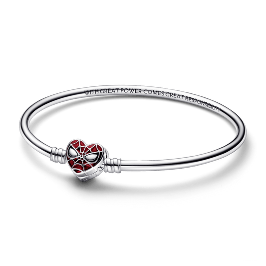 Pandora Moments Marvel Spider-Man-Maskenverschluss-Armreif