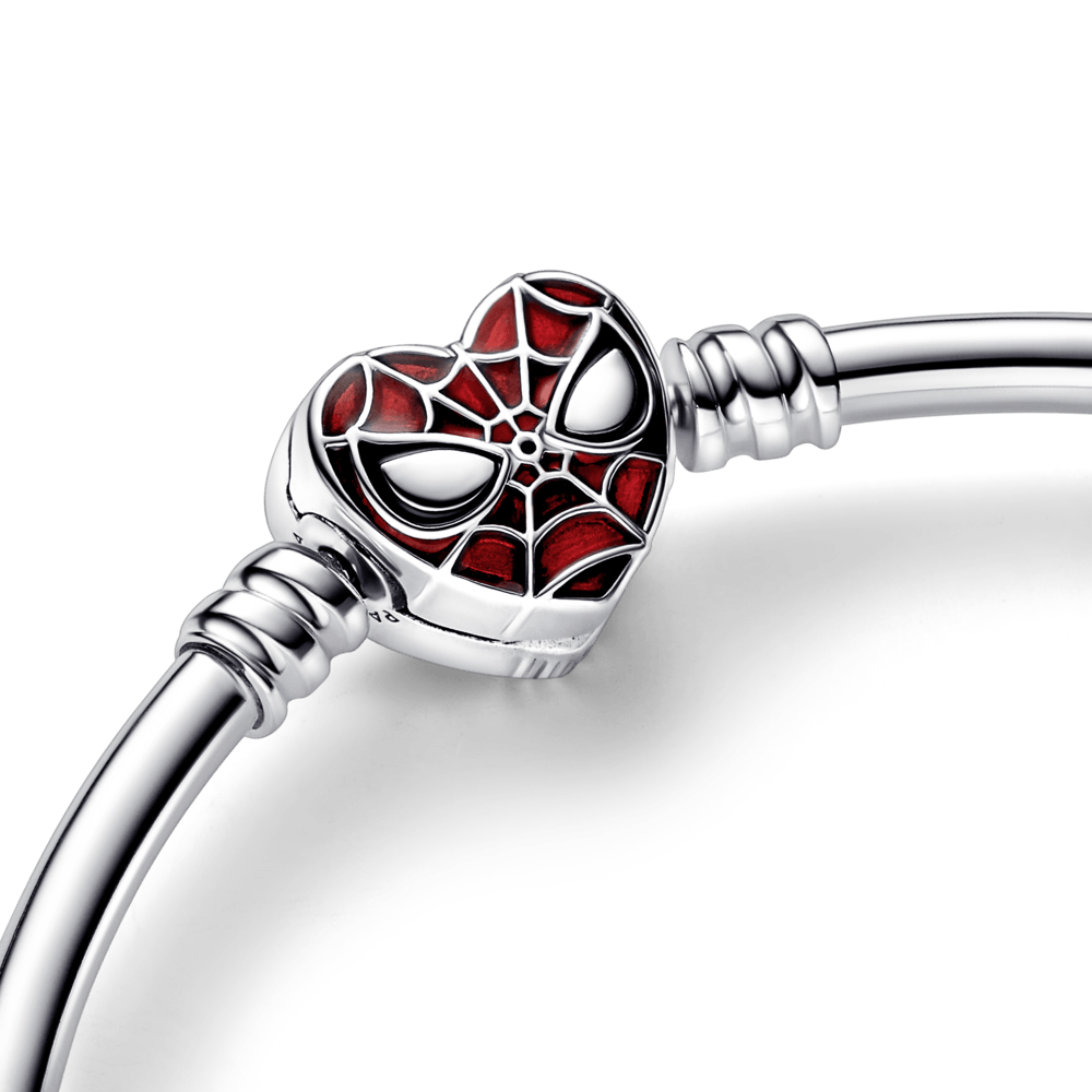 Pandora Moments Marvel Spider-Man-Maskenverschluss-Armreif